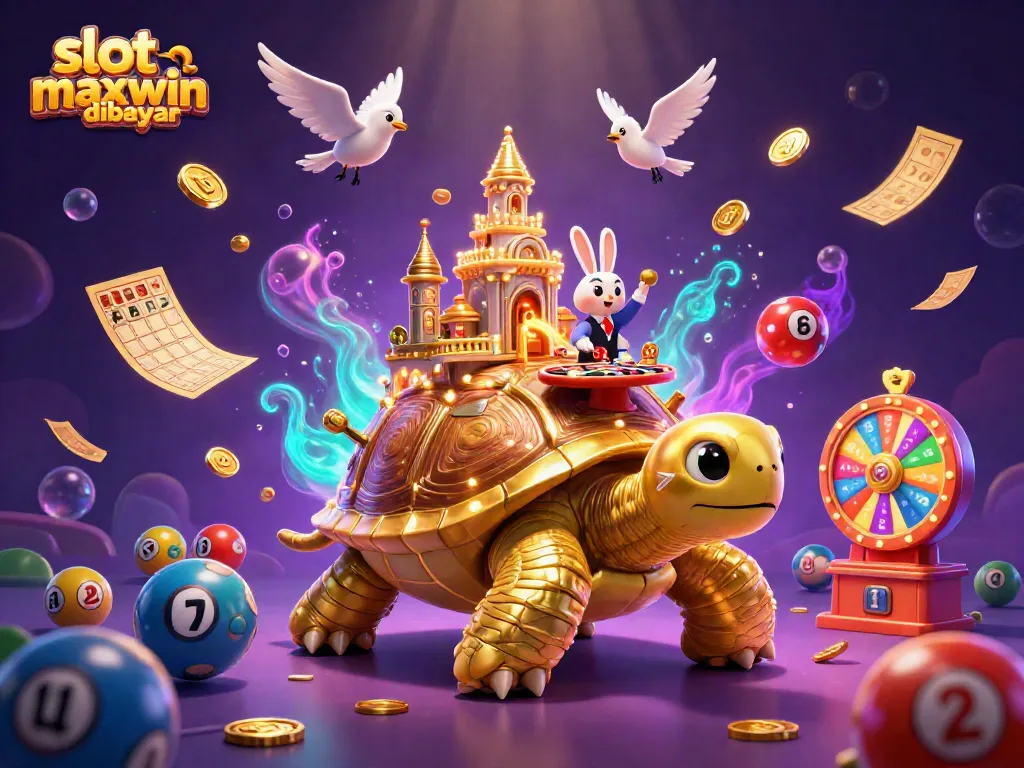 Memenangkan banyak dari slot maxwin dibayar dengan ilustrasi kasino yang menarik dan berwarna-warni.