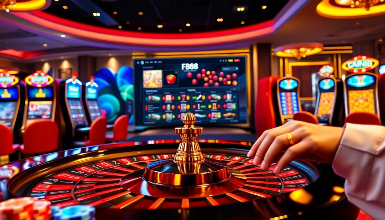 Experience excitement at Trang Chủ FB88 with vibrant casino games and thrilling betting action.