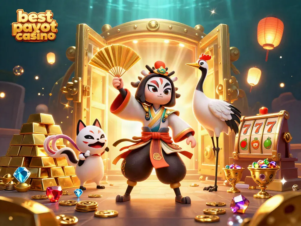 Experience the excitement of the best payout casino with vibrant characters and slots