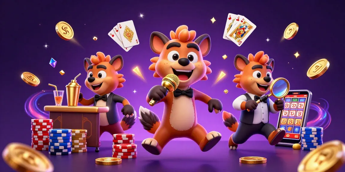 Experience vibrant ku88 casino excitement with hyenas showcasing games, comedy, and rich rewards.