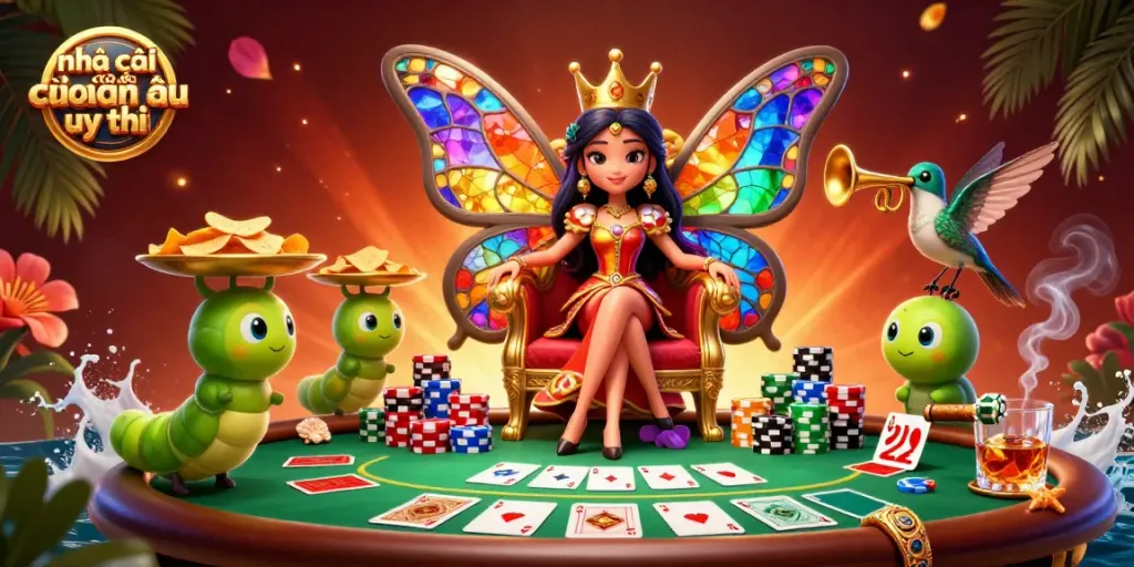 Cược tại nhà cái đến từ châu âu uy tín với mâm chips, quân bài và môi trường sống động.