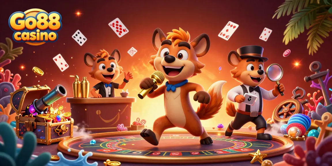 Engage with Go88 casino's vibrant live dealer games, featuring thrilling roulette and baccarat tables.