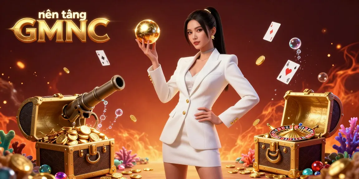 Spin a golden roulette ball on nền tảng GMNC, where luxury meets thrilling casino excitement.