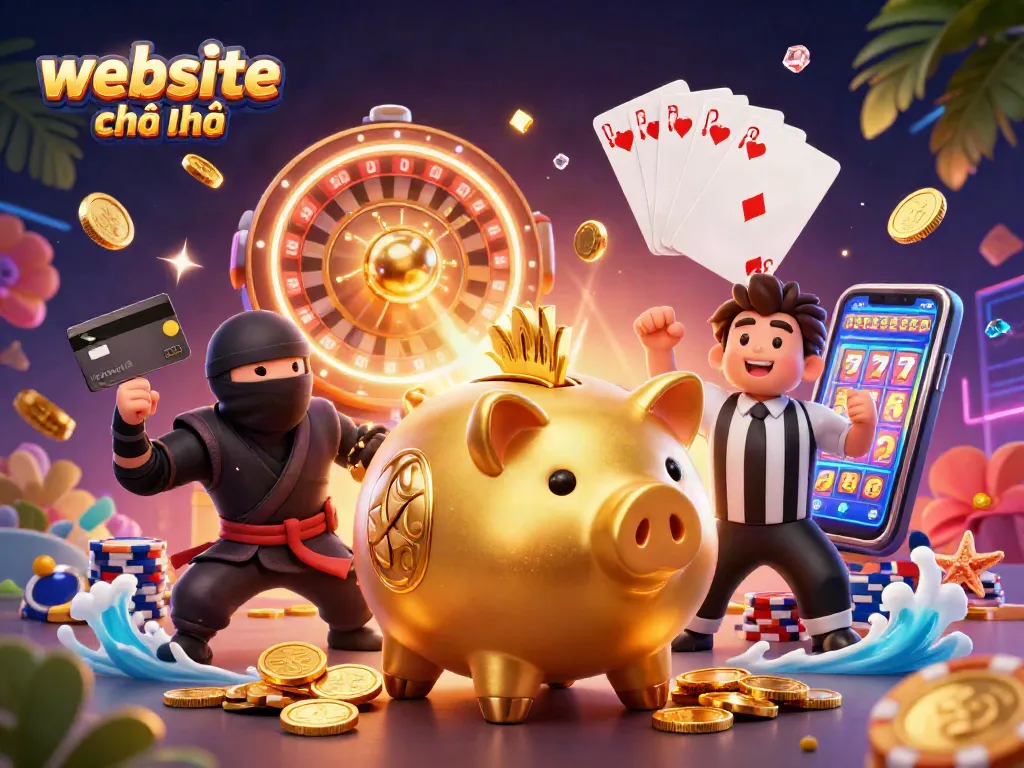 Engage in thrilling gambling at website chính thức with dynamic characters, vivid casino elements, and exciting action.