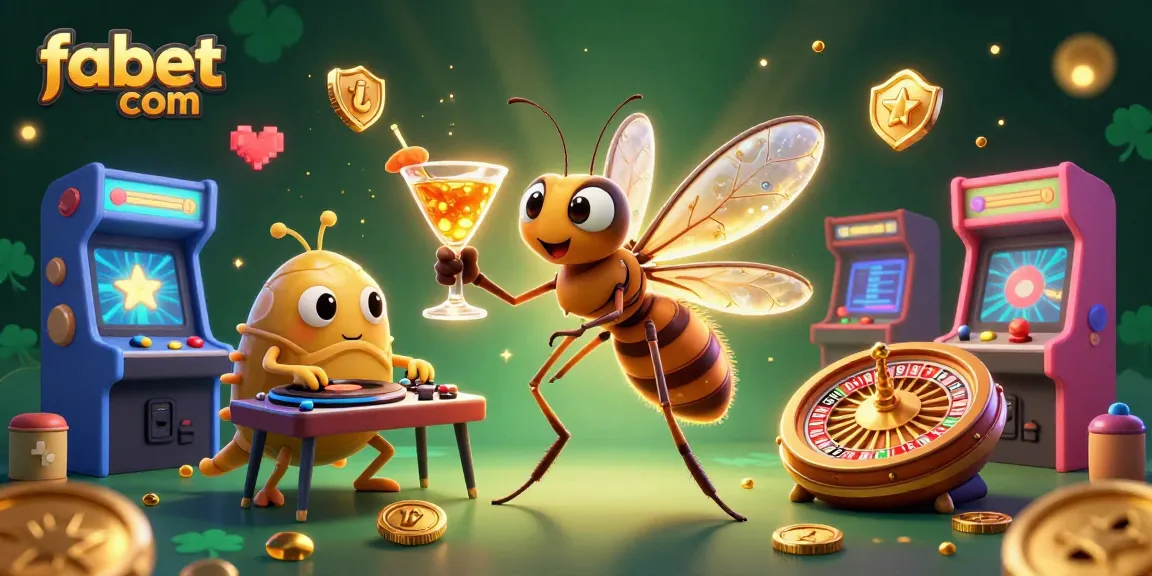 Engage with fabet com in an exciting casino world featuring 3D characters and gaming elements.