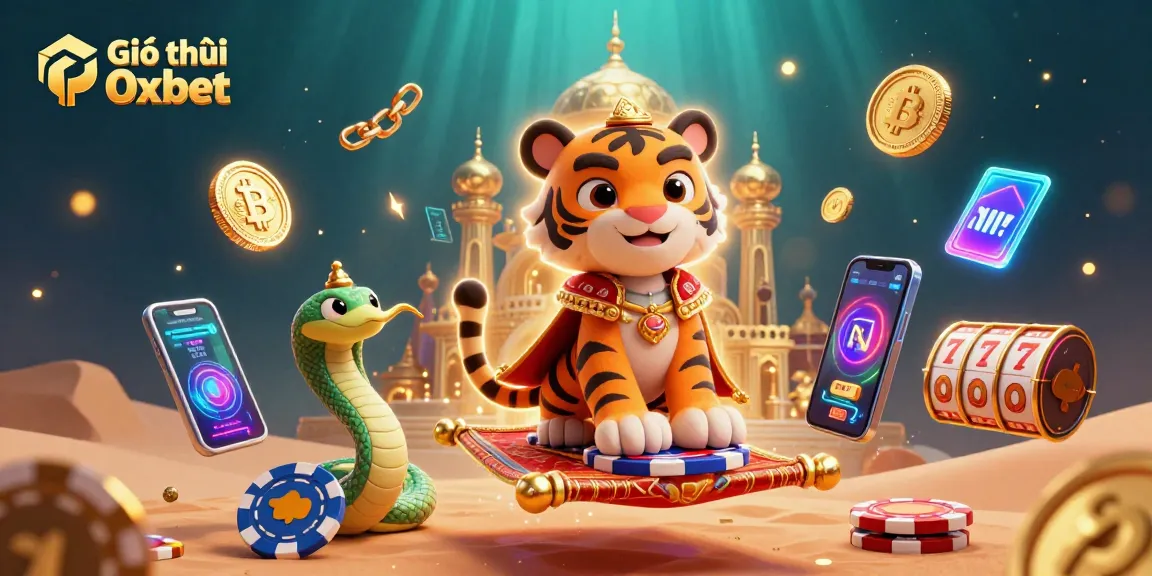 Engage with Giới thiệu Oxbet for an exciting casino gaming experience featuring vibrant slot elements.