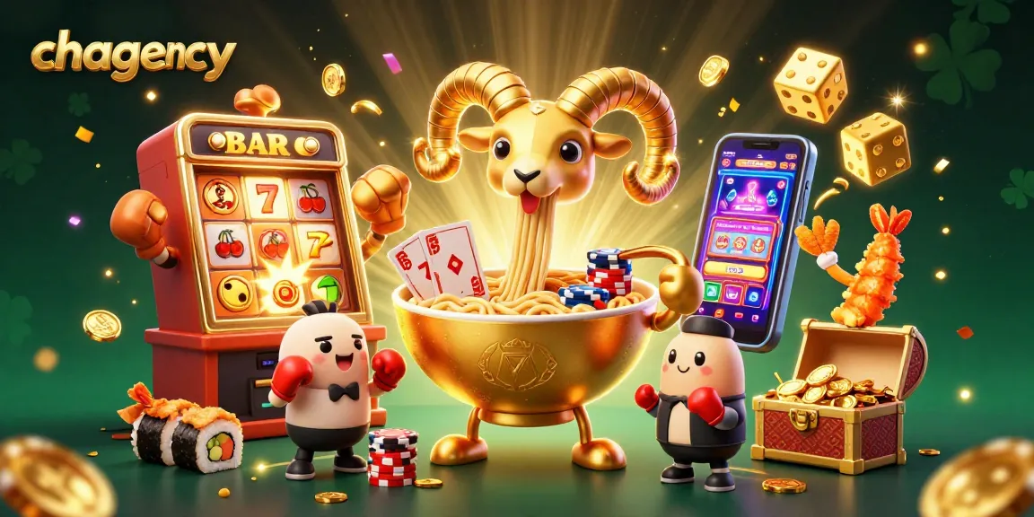 Join the thrilling world of chagency with dynamic characters and vibrant casino elements.