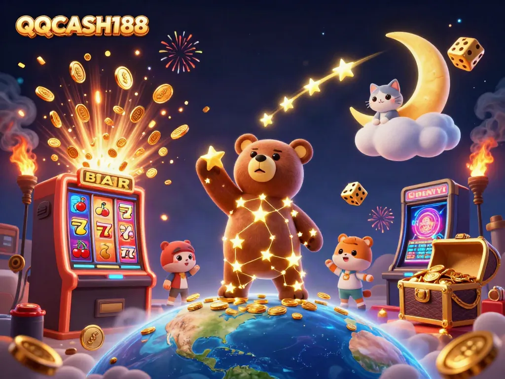 Win big at QQCASH188 with a dazzling casino adventure filled with golden treasures and vibrant gameplay.