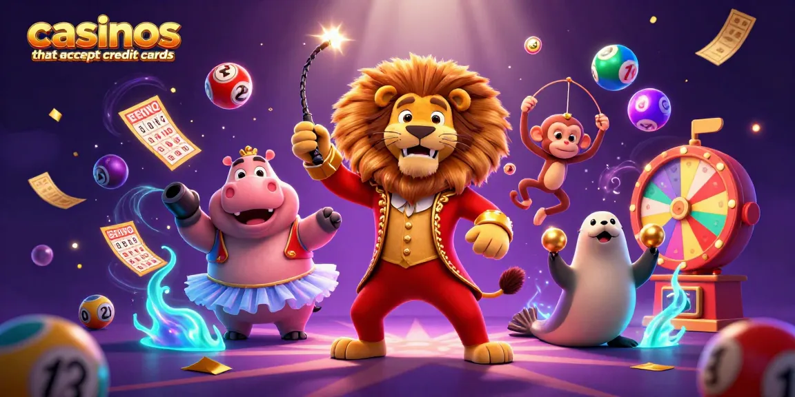 Play exciting games at casinos that accept credit cards with vibrant characters and dynamic elements.