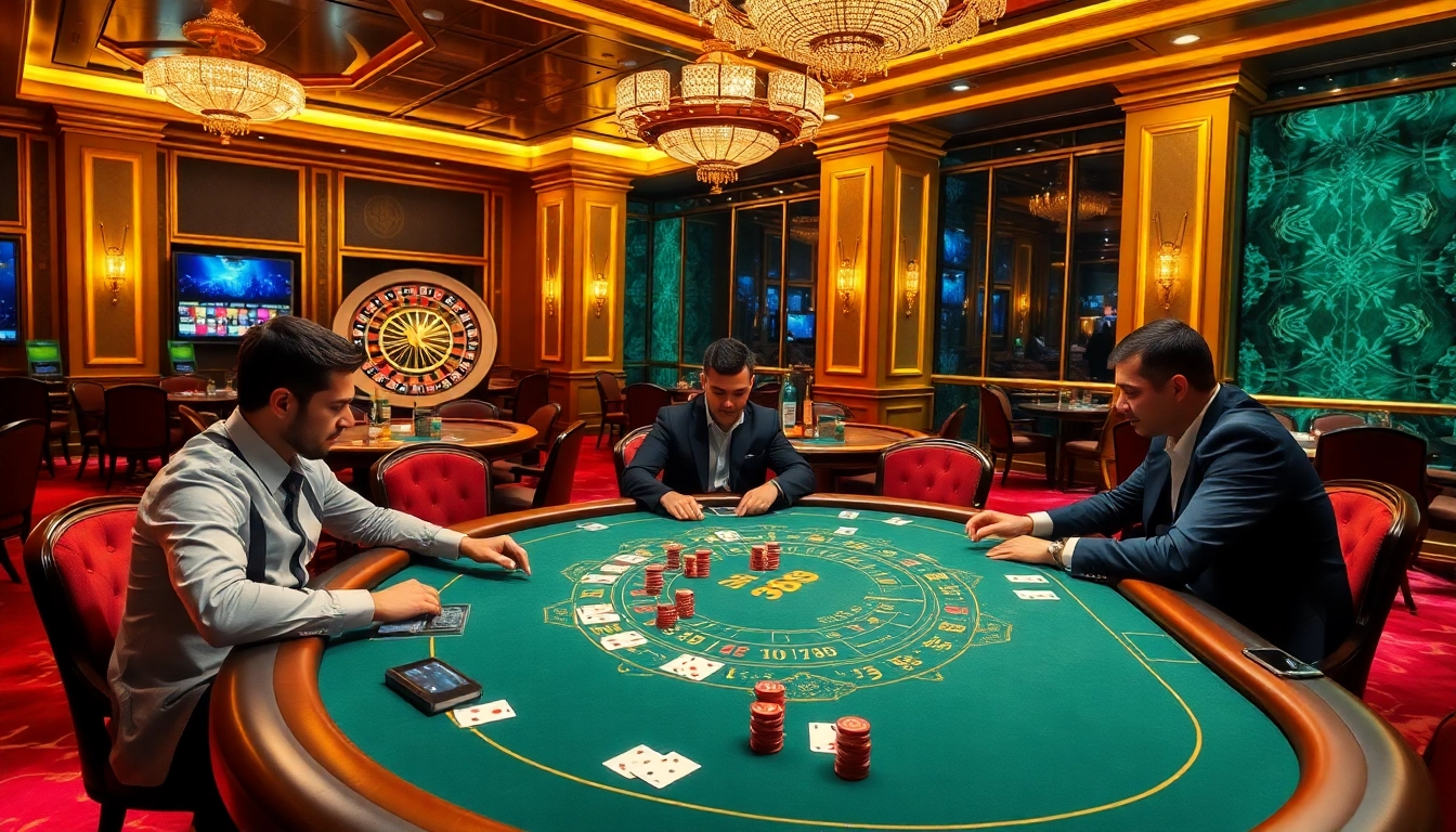 Experience the thrilling atmosphere at trang chỉ tg88 with high-stakes poker and luxurious decor.