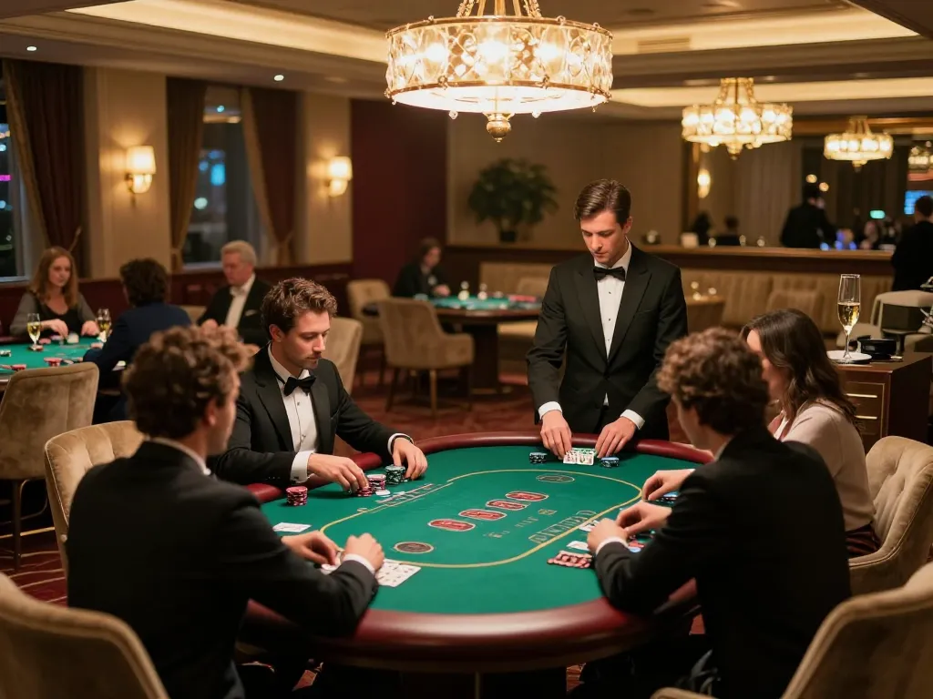 Experience thrilling gameplay at nhất vip poker table in a luxurious casino atmosphere