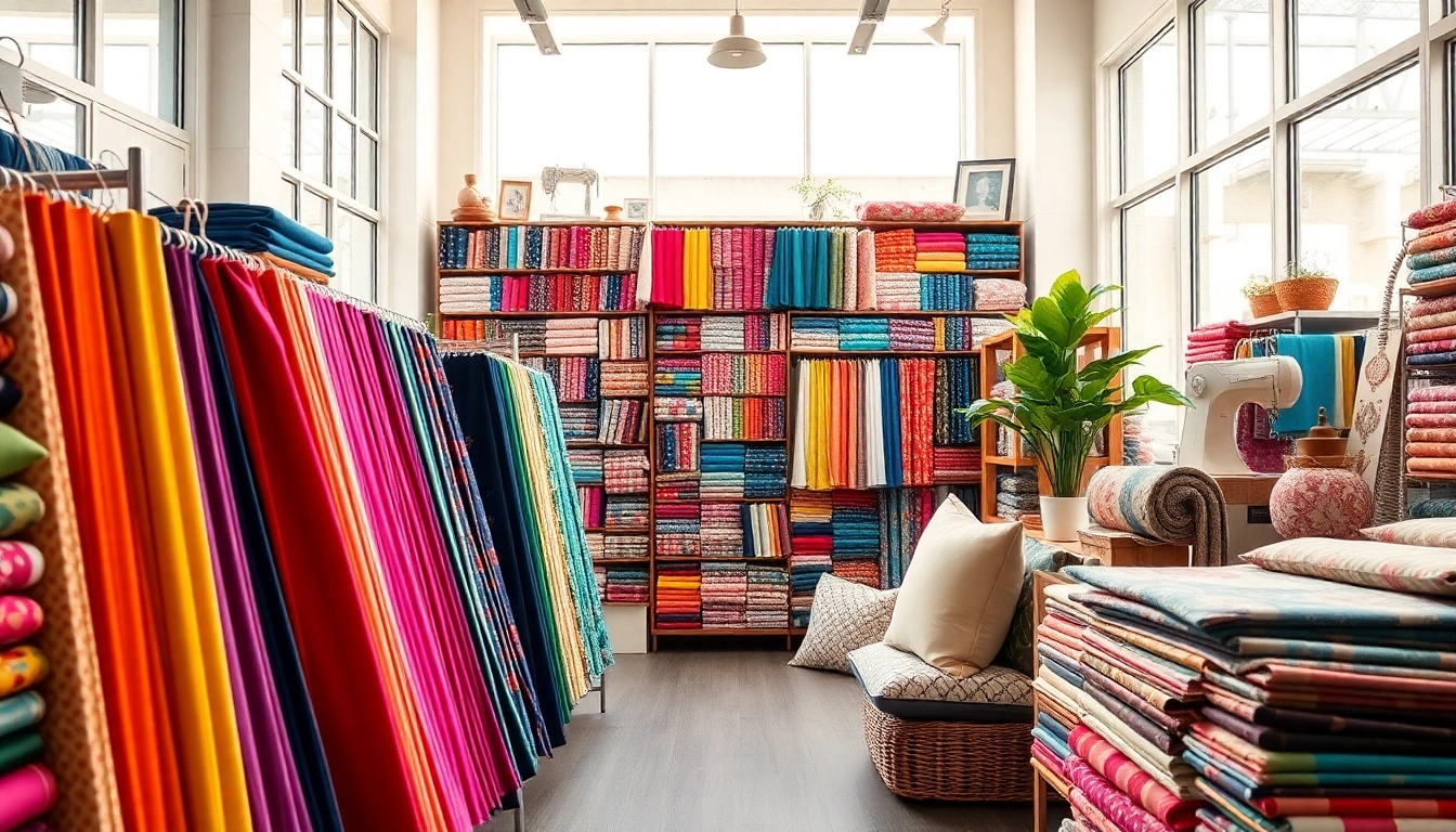 Bekijk de stoffen webshop Nederland met kleurrijke, diverse stoffen en een uitnodigende sfeer.