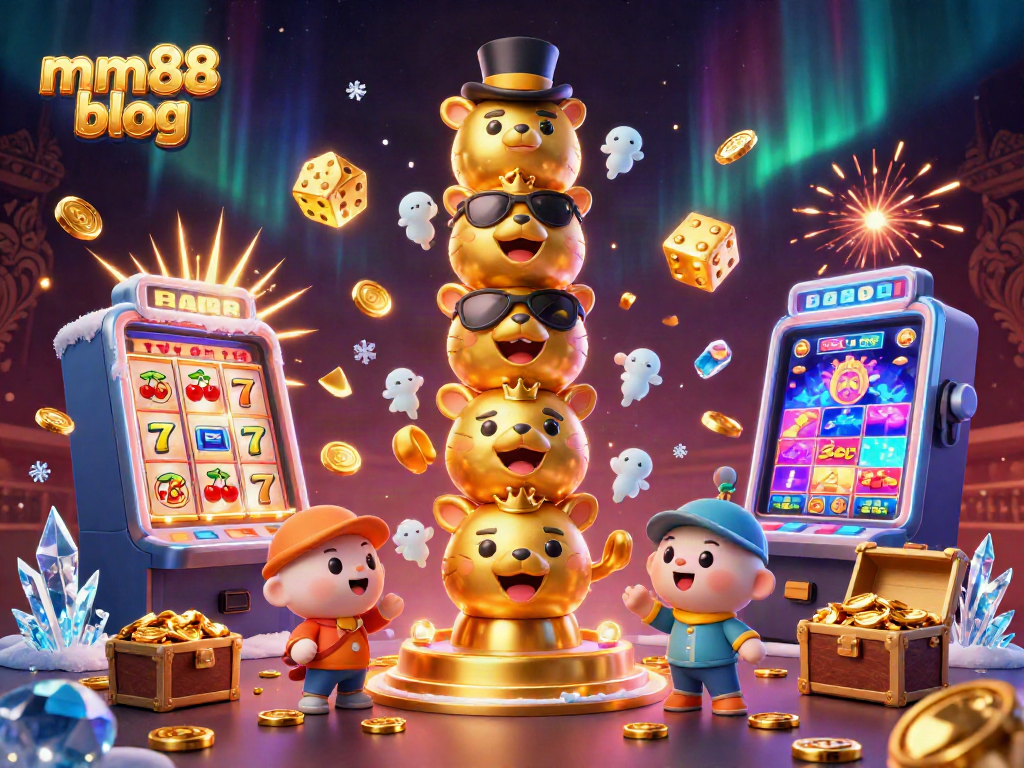 Experience vibrant gaming with the mm88 blog as 3D casino elements burst dynamically.