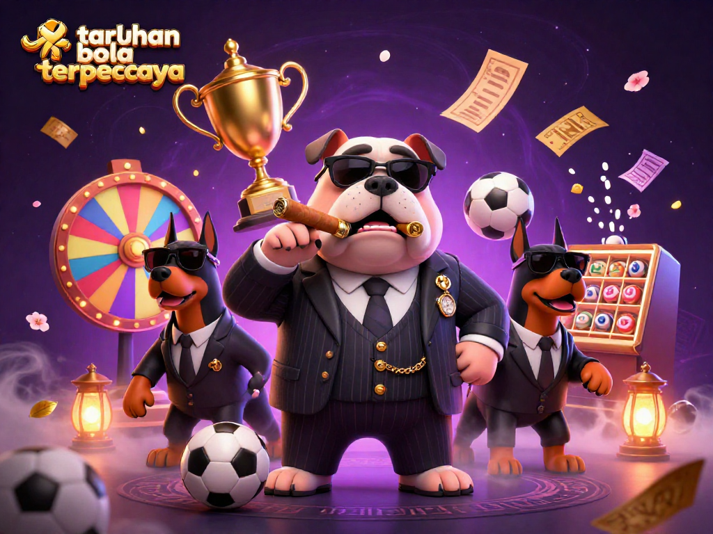 Experience taruhan bola terpercaya with thrilling sports betting as shown in a vibrant scene with dynamic betting elements.