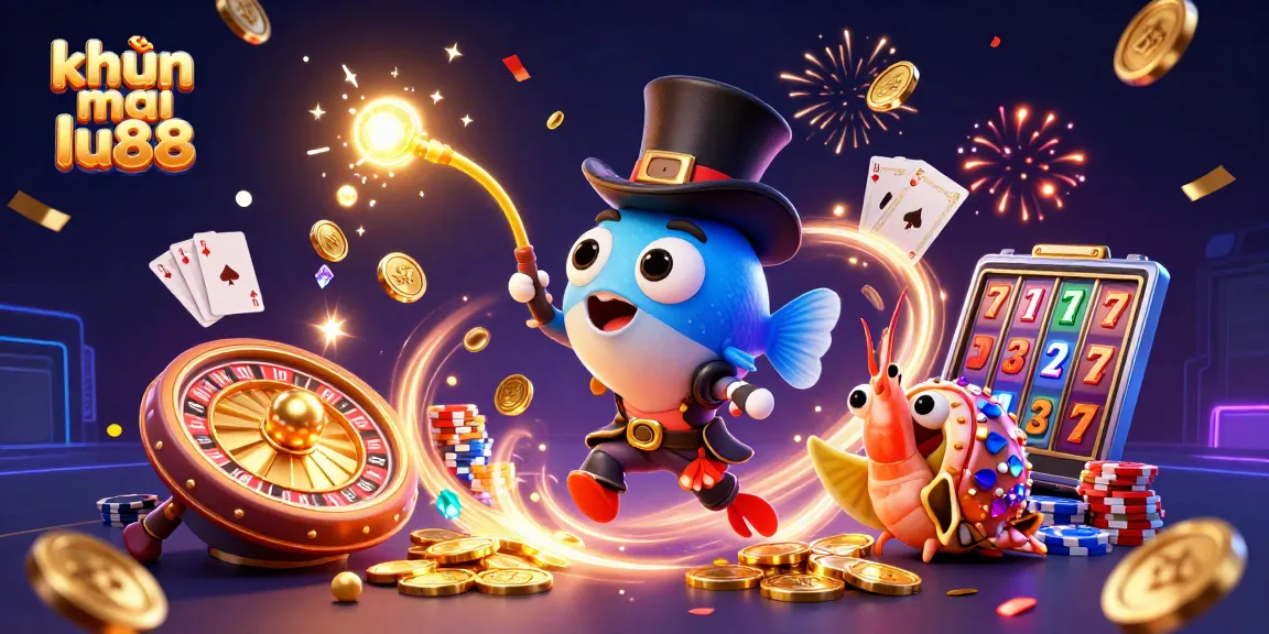 Experience thrilling khuyến mãi lu88 with lucky sea creatures and dynamic casino elements.