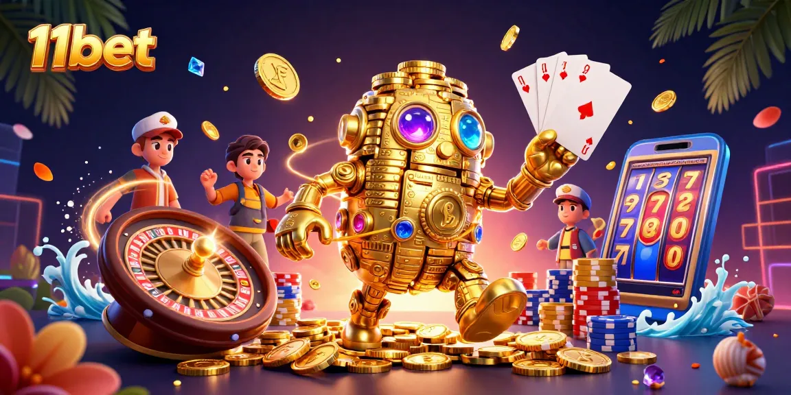 Experience the thrill of winning big with 11bet's dynamic casino scene featuring vibrant action and bonuses.