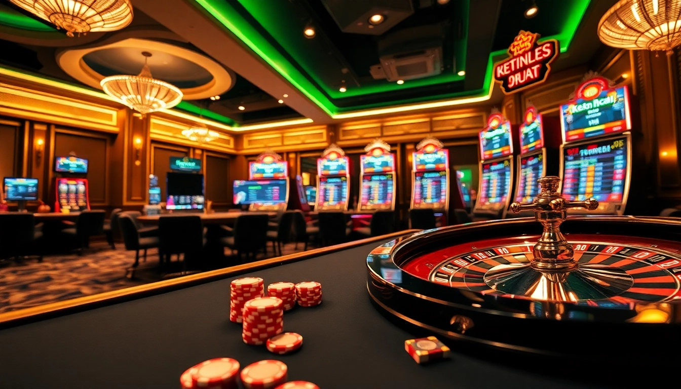 Experience the thrill of Keo nha cai with elite sports betting activities at an upscale casino.