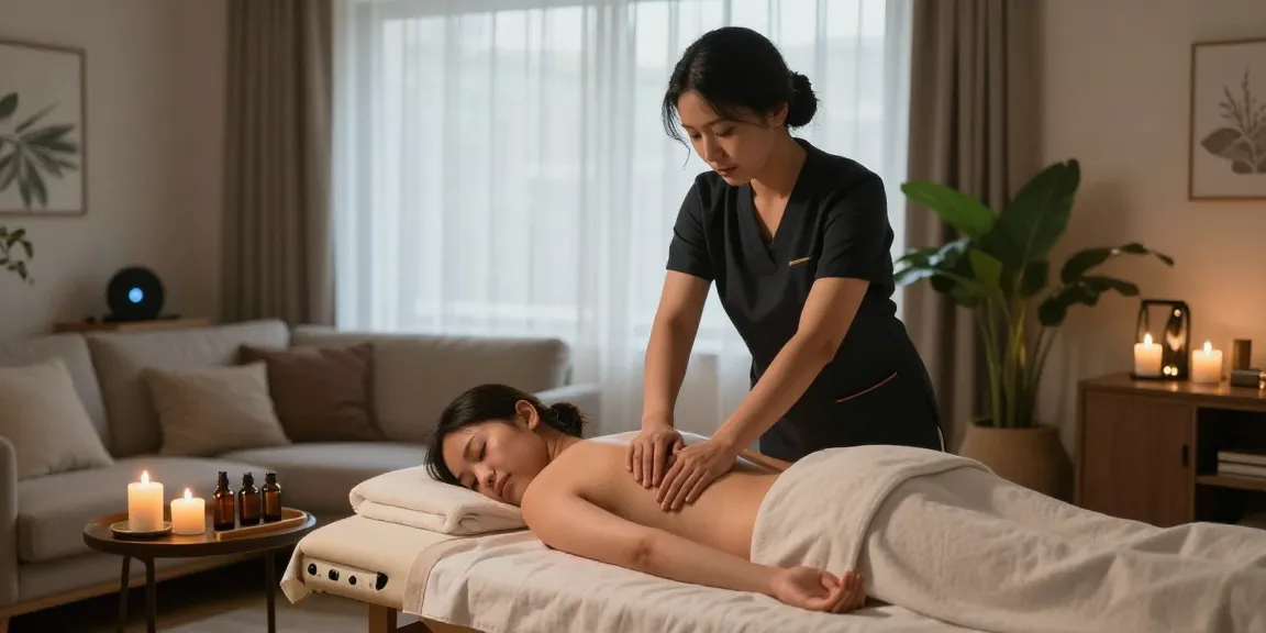 Experience premium 성동구출장마사지 with expert therapists in a tranquil home setting.