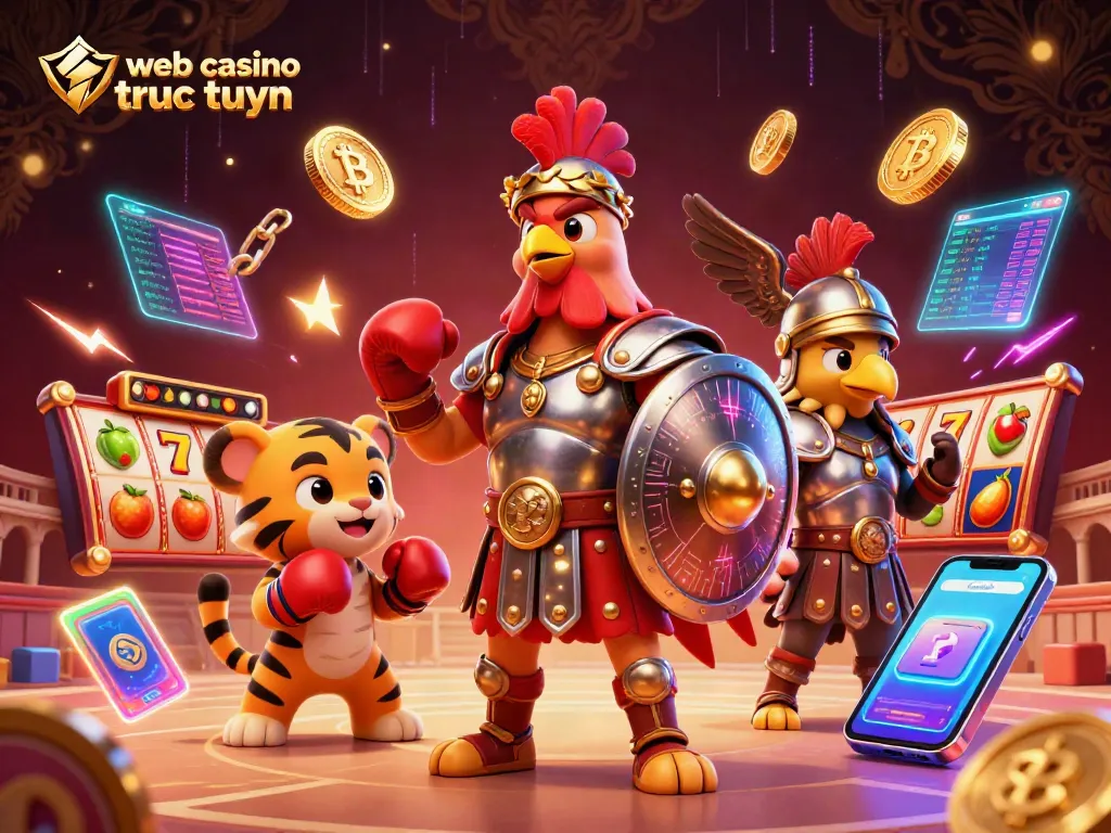 Chơi tại casino trực tuyến với hình ảnh sòng bạc sống động và đa sắc thái.