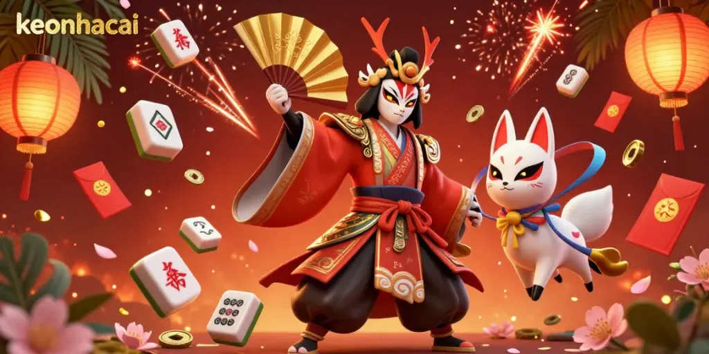 Experience the thrilling odds with keonhacai as the kabuki warrior unveils majestic winning opportunities.