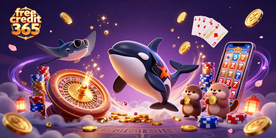 Experience thrilling wins with free credit 365 at vibrant online casinos featuring dynamic characters.