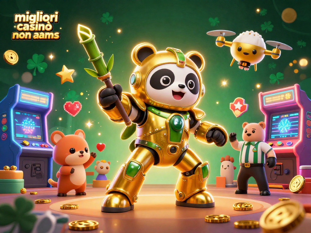 I migliori casinò online non aams offrono avventure uniche con simboli di fortuna e divertimento in 3D.