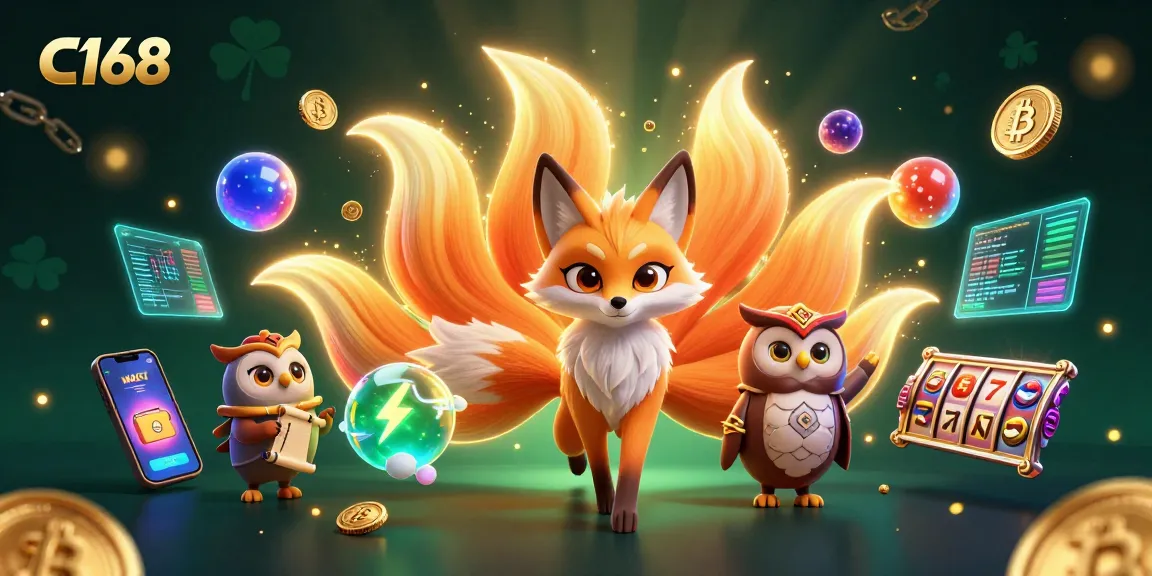 Experience the C168 gaming universe featuring vibrant characters and casino elements in a rich, engaging scene.