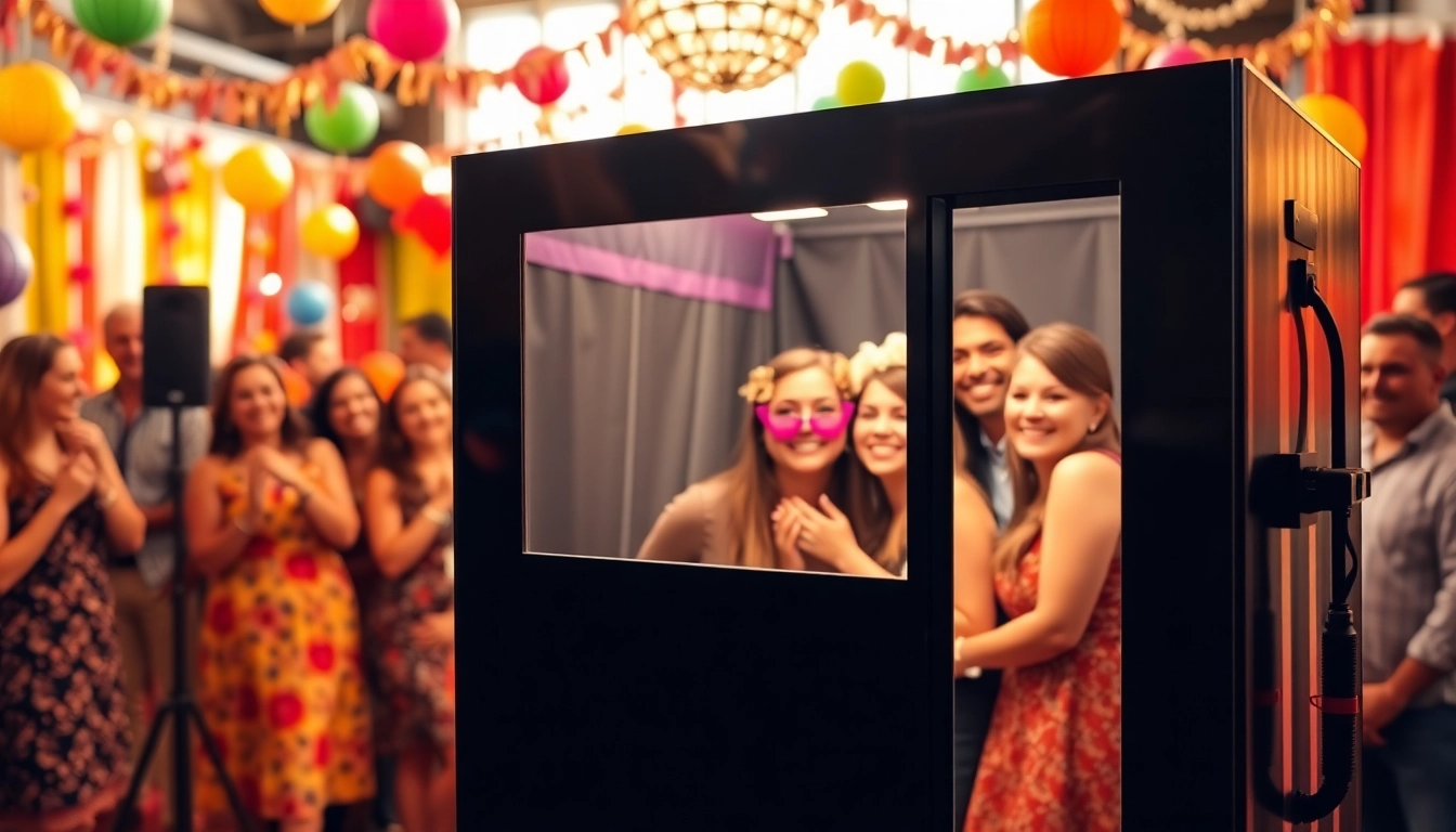 Experience fun with our photo booth rental chicago at lively events, capturing joyful moments.