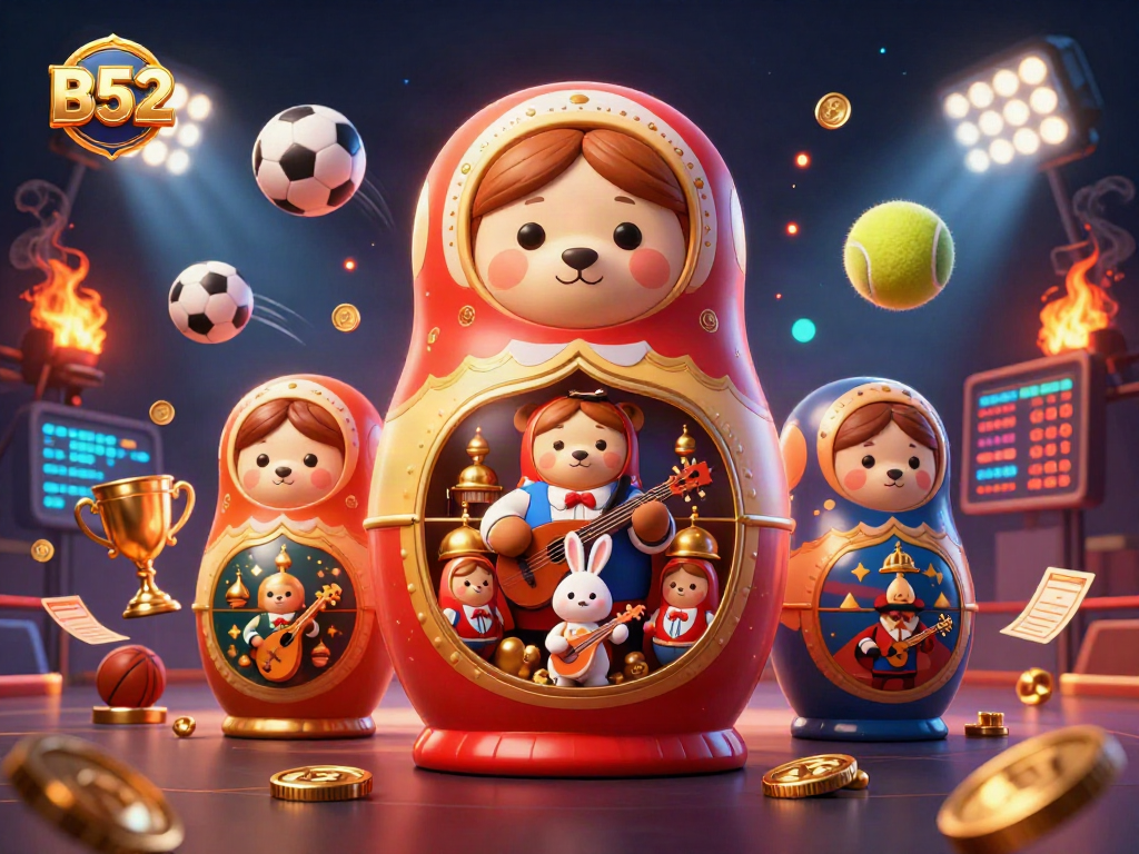 Bettors will enjoy B52's vibrant casino scene filled with animated characters and lively gaming elements.