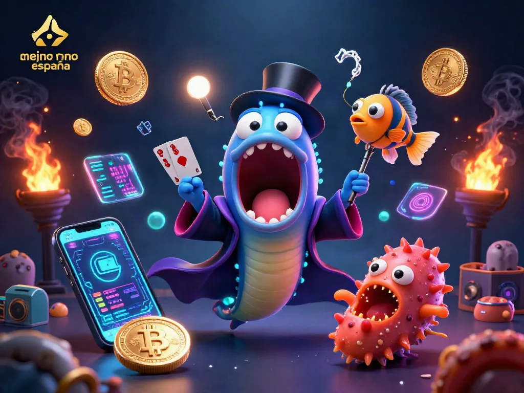 Descubre el mejor casino online España con una increíble escena mágica llena de sorpresas y emoción.