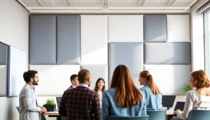 Transform your space with effective acoustic panels enhancing sound quality and aesthetics.