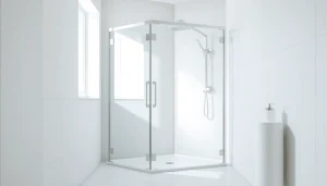 Transform your space with a stylish corner shower screen frameless enhancement.