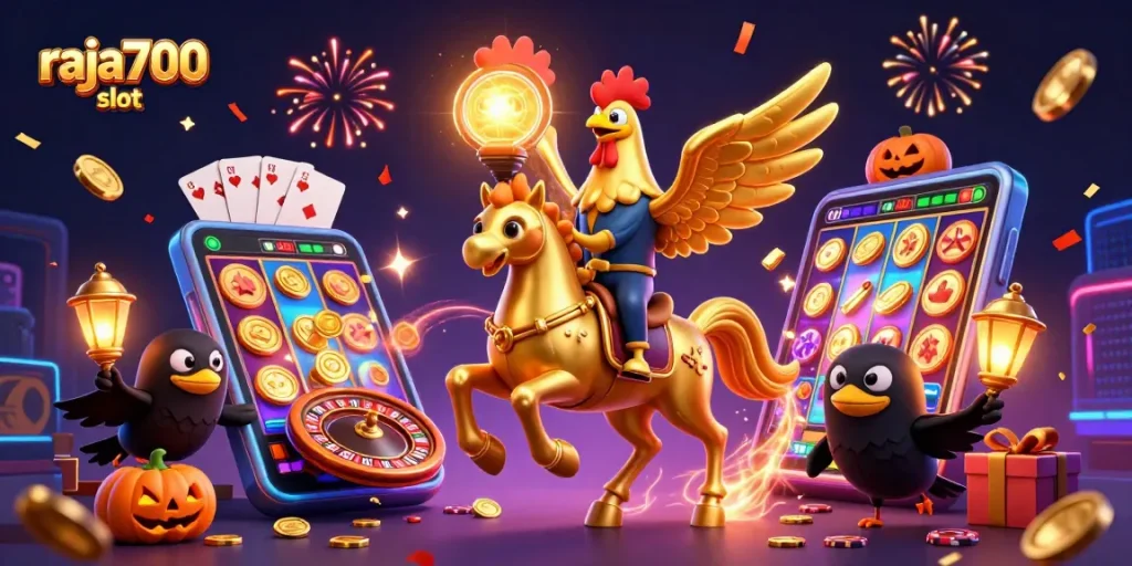 Rasakan pengalaman permainan raja700 slot yang menarik dengan elemen kasino dan grafis menakjubkan.